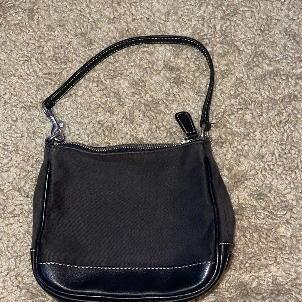 Black coach small purse